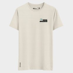 Camiseta Tradicional - Coleção Nova Chance - Off White